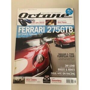 Octane Magazine UK Issue 27 September 2005 Nick Mason Pink Floyd Drummer Article